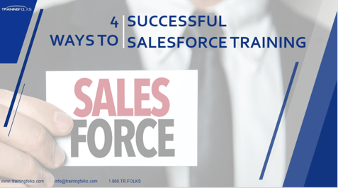 4waystoduccessfulsalesforcetraining