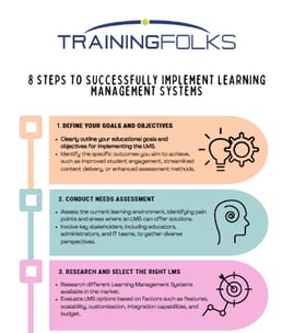 8 Steps to Successfully Implement Learning Management Systems
